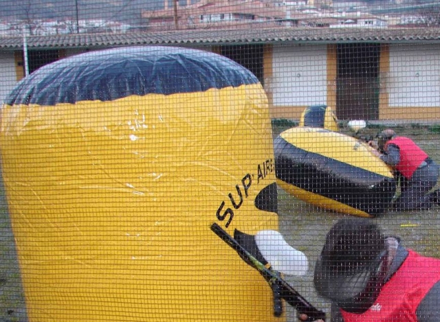 Ocultos en las protecciones hinchables